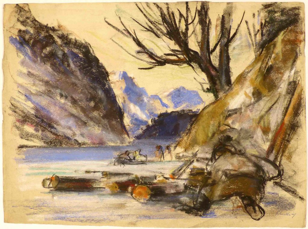 Friedrich Ludwig - Winter am Koenigssee