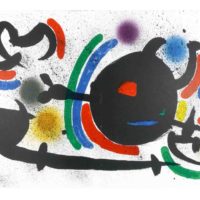Joan Miró - Litografia original X