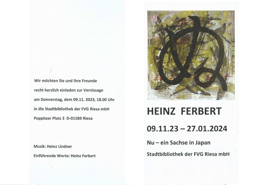 Heinz Ferbert - Ein Sachse in Japan