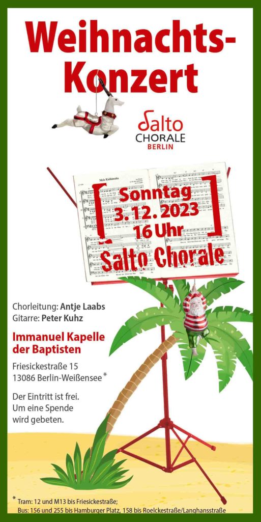 Salto-Chorale und Antje Laabs-Berlin_Weihnachtskonzert-2023