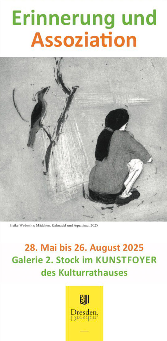 Heike Wadewitz - Erinnerung und Assoziation - Flyer